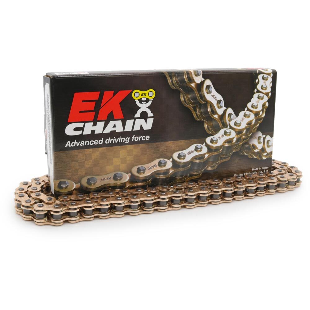 EK CHAINS 520 HEAVY DUTY GOLD 120L RACE CHAIN