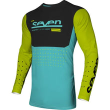 Load image into Gallery viewer, SEVEN 24.1 VOX APERTURE FLO YELLOW/BLUE JERSEY