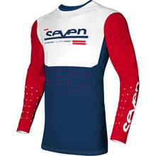 Load image into Gallery viewer, SEVEN 24.1 VOX APERTURE RED/NAVY JERSEY