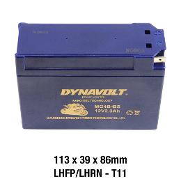 DYNAVOLT BATTERY - TTR110/50/90