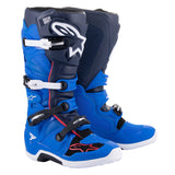 ALPINESTARS TECH 7 ALPINE BLUE/NIGHT NAVY/BRIGHT RED BOOTS