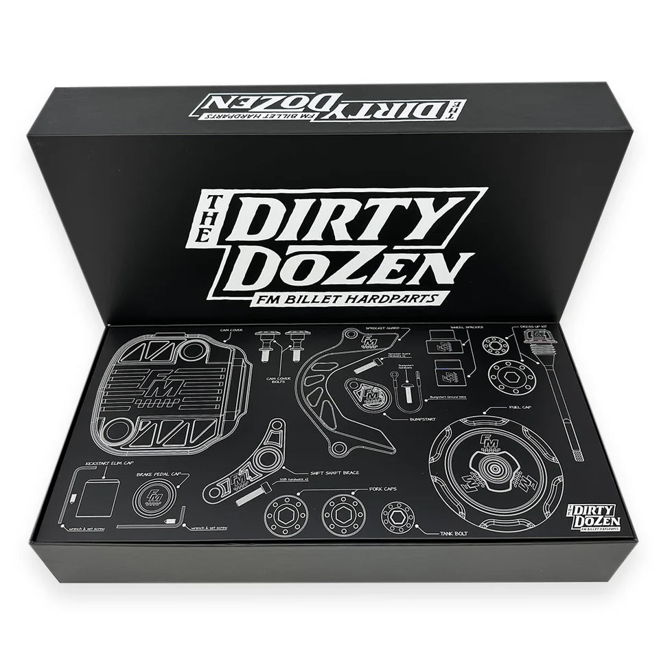 FM "The Dirty Dozen" Billet Parts - CRF110F