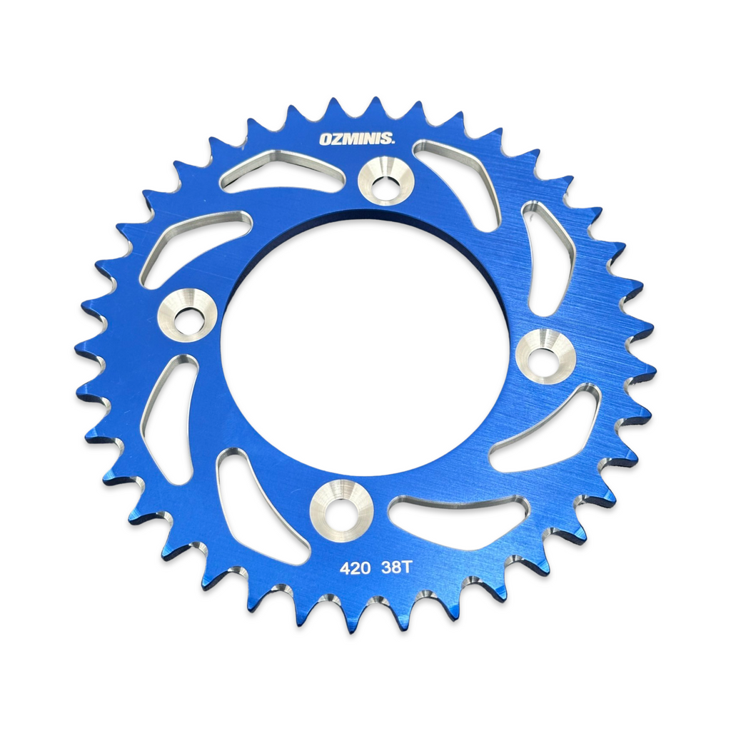 OZMINIS CRF110F “SPIRAL” REAR SPROCKET - 38t