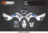 CRF110 - HRC WHITE GRAPHICS KIT