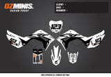 CRF110 - OG WHITE GRAPHICS KIT