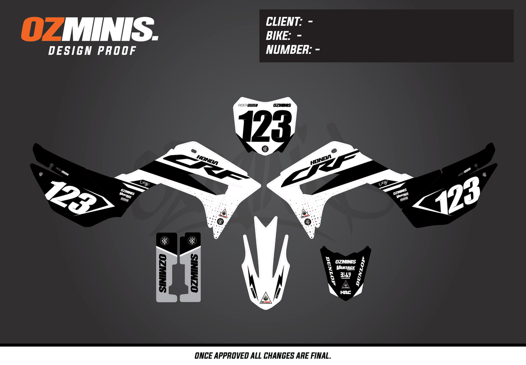 CRF110 - STREETER GRAPHICS KIT