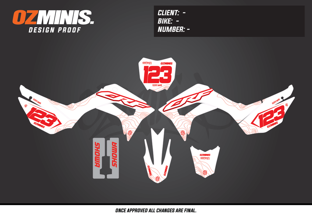 CRF110 - VENOM GRAPHICS KIT