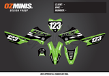 KLX110 - COMP GRAPHICS KIT