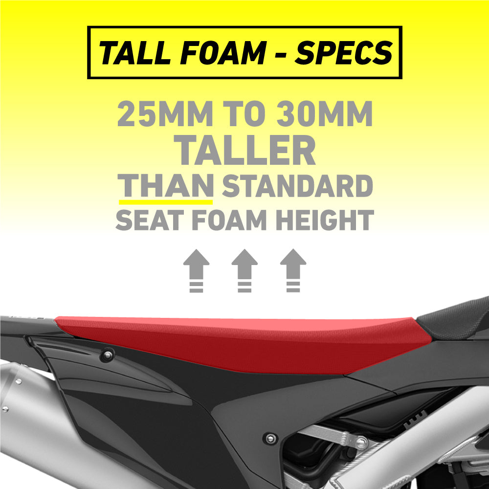 Yamaha TTR125 08-24 TALL Seat Foam