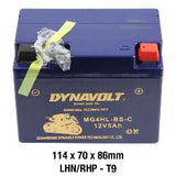 DYNAVOLT BATTERY - CRF110/KLX110